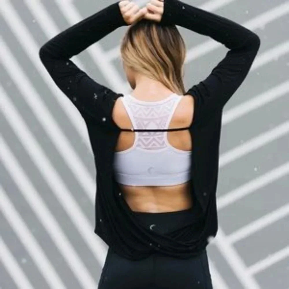 Zyia Navy V Back Vibe Top - size XXL - Picture 7 of 7